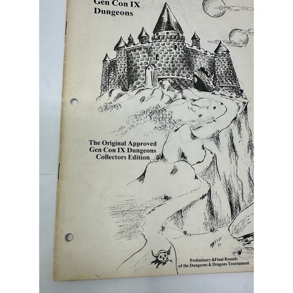 Judges Guild Gen Con IX Dungeons 1978 Dungeons & Dragons D&D - Picture 6 of 10